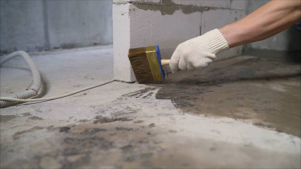 SJ Waterproofing Pros Waterproofing coverage map for Dunreith, IN and surrounding area